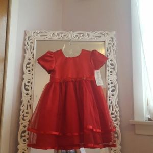 💓 NWT Peachy Kids Beautiful Christmas Dress